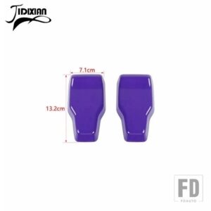ジープ リアテールドア窓ガラスヒンジ装飾カバーラングラー JL 2018-24 アップ - purple