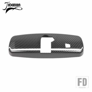 フォード 車内バックミラーシェル装飾カバーブロンコ 2021-23 マスタング 2015 アップアクセサリー - carbon fiber grain