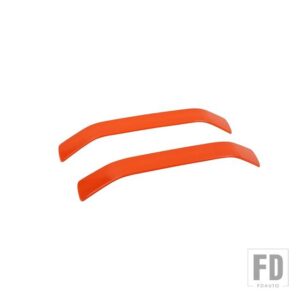 フォード ブロンコ 4 ドア 2021-24 車内 B ピラーハンドル装飾ストリップカバーインテリアアクセサリー - Orange
