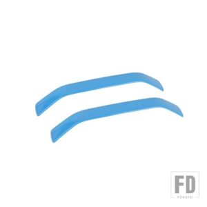 フォード ブロンコ 4 ドア 2021-24 車内 B ピラーハンドル装飾ストリップカバーインテリアアクセサリー - light blue