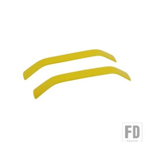 フォード ブロンコ 4 ドア 2021-24 車内 B ピラーハンドル装飾ストリップカバーインテリアアクセサリー - Yellow