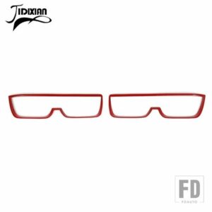 シボレー カマロ 2010-15 車外装テールライトリアテールライトランプ装飾カバー - Red