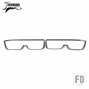 シボレー カマロ 2010-15 車外装テールライトリアテールライトランプ装飾カバー - carbon fiber grain