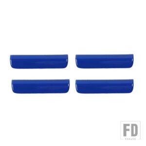 フォード ABS 車インナードアハンドル装飾カバー F150 2021 2022 インテリアアクセサリー - Blue