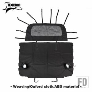 ジープ トランクペットマット分離ネットパッドカバーラングラー JK 2 ドア 2007-17 - set oxford cloth