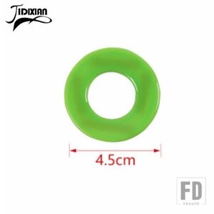 ジープ 車インテリアスタートストップボタンノブスイッチ装飾リングカバーラングラー JL グラディエーター JT 2018 アップ - light green