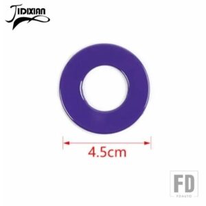 ジープ 車インテリアスタートストップボタンノブスイッチ装飾リングカバーラングラー JL グラディエーター JT 2018 アップ - PURPLE