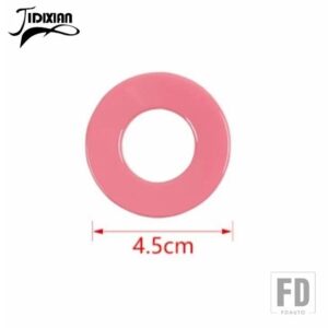 ジープ 車インテリアスタートストップボタンノブスイッチ装飾リングカバーラングラー JL グラディエーター JT 2018 アップ - Pink