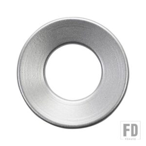 ジープ 車インテリアスタートストップボタンノブスイッチ装飾リングカバーラングラー JL グラディエーター JT 2018 アップ - Silver