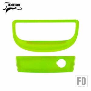 ジープ 副パイロット収納ボックスハンドル装飾カバーラングラー JK 2007-17 - light green