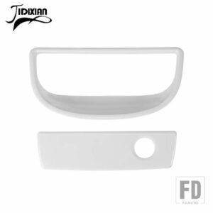 ジープ 副パイロット収納ボックスハンドル装飾カバーラングラー JK 2007-17 - White