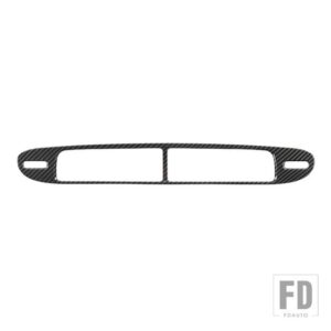 シボレー 車中央空調アウトレットベント装飾カバーカマロ 2010-15 アクセサリー - carbon fiber grain