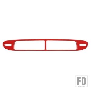 シボレー 車中央空調アウトレットベント装飾カバーカマロ 2010-15 アクセサリー - Red