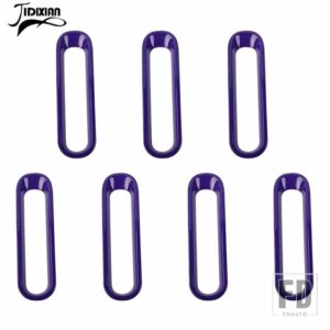 ジープ 車インサートレーシンググリルグリル装飾カバーラングラー JK 2007-17 - purple