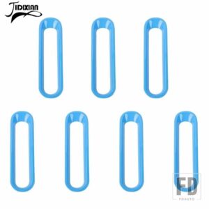 ジープ 車インサートレーシンググリルグリル装飾カバーラングラー JK 2007-17 - light blue