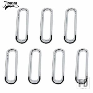 ジープ 車インサートレーシンググリルグリル装飾カバーラングラー JK 2007-17 - army green