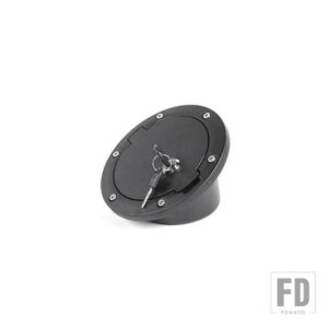 ジープ ラングラー TJ 35582 オイル燃料タンクキャップカバーとキーロック - NO LOGO With Key