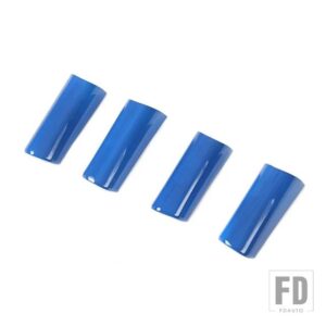 ジープ ラングラー JK 2007 2008 2009 2010 ABS 車内ステアリングホイール装飾カバートリムアクセサリー - blue 4 pcs