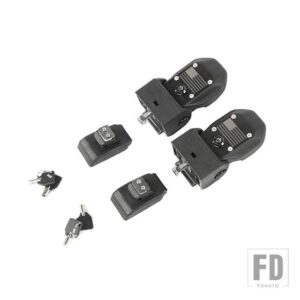 ジープ ラングラー JK 2007-17 エンジンフードラッチキャッチロックバックルに適合 - USA flag