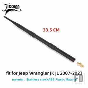 フォード ジープ ラングラー TJ JK JL 1997-2023 F150 2009 アップカーアンテナ交換用アンテナアクセサリー - for JK JL 33.5 cm