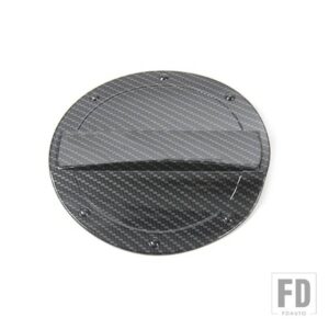 フォード 車外装燃料タンクキャップ装飾カバーマスタング 2015-24 アップ - carbon no logo
