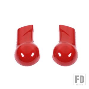 シボレー カマロ 2010-15 ギアシフトレバーヘッド装飾カバーインテリアアクセサリー - Red