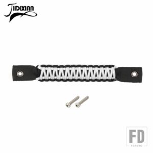 ジープ 車テールドアガラスグラブハンドルラングラー JL 2018-24 アップリアドアトップアームレスト - White