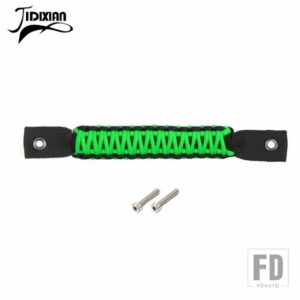 ジープ 車テールドアガラスグラブハンドルラングラー JL 2018-24 アップリアドアトップアームレスト - Green