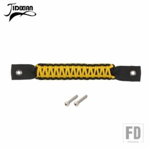 ジープ 車テールドアガラスグラブハンドルラングラー JL 2018-24 アップリアドアトップアームレスト - Yellow