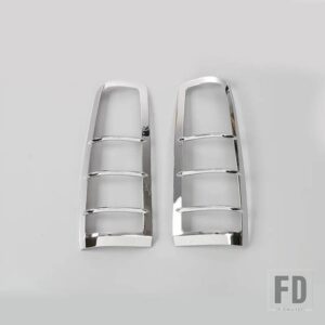 スズキ ジムニー 2007-2017 リアテールライトテールライトランプガード装飾カバー外装アクセサリー - Chrome