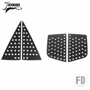 ジープ 車フロントリアウィンドウガラス装飾カバーアクセサリーレネゲード 2016-23 アップ - A Set