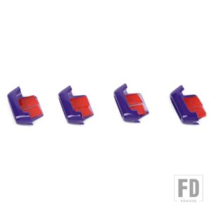 フォード センターコンソール空調ベント調整装飾カバーブロンコ 2021-24 アップアクセサリー - PURPLE