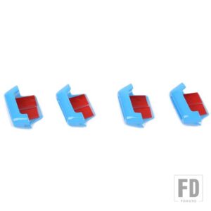 フォード センターコンソール空調ベント調整装飾カバーブロンコ 2021-24 アップアクセサリー - light blue