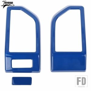 フォード F150 2015-20 ダッシュボードパネル空調アウトレットベント装飾カバー - Blue