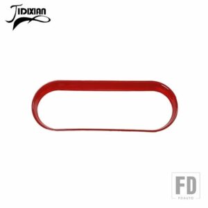 スズキ ジムニー 2007-17 カーエアコンスイッチ装飾カバー - Red A