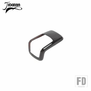 シボレー シルバラード 2022 2023 2024 ギアシフトヘッド装飾カバートリムインテリアアクセサリー - Black Wood Grain