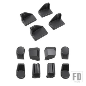 ジープ ラングラー JK 2007-17 フロントリアシートネジプロテクター装飾カバー - A SET
