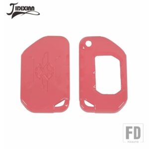 ジープ ラングラー JL グラディエーター JT 2018-24 キーケースシェル装飾カバー - Pink