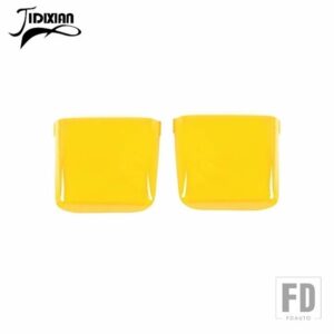 ジープ 車外装リアテールライトテールライトランプ装飾カバーラングラー JL 2018-24 - Yellow