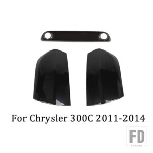 リアブレーキテールライトテールライトランプ装飾カバークライスラー 300C/300 2011-17 アップ - 2011-2014
