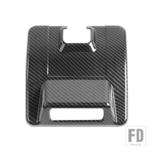 スズキ ジムニー 2019-24 車インナーバックミラーベース装飾カバーインテリアアクセサリー - carbon fiber grain