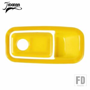 フォード ブロンコ 2021-24 副パイロット収納ボックススイッチ装飾カバートリムインテリアアクセサリー - Yellow