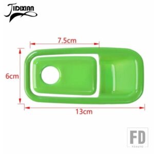 フォード ブロンコ 2021-24 副パイロット収納ボックススイッチ装飾カバートリムインテリアアクセサリー - light green
