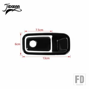 フォード ブロンコ 2021-24 副パイロット収納ボックススイッチ装飾カバートリムインテリアアクセサリー - Black
