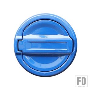 ジープ 燃料タンクキャップ装飾カバーラングラー JL グラディエーター JT 2018-22 アクセサリー - light blue
