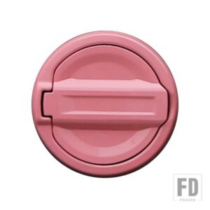 ジープ 燃料タンクキャップ装飾カバーラングラー JL グラディエーター JT 2018-22 アクセサリー - Pink