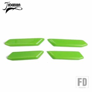 フォード 車インナードアアームレストハンドルパネル装飾カバーブロンコ 4 ドア 2021-24 アップインテリアアクセサリー - Green