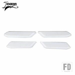 フォード 車インナードアアームレストハンドルパネル装飾カバーブロンコ 4 ドア 2021-24 アップインテリアアクセサリー - White
