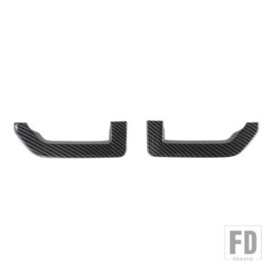 フォード サイドフェンダーエアベント装飾カバーステッカーブロンコスポーツ 2021-24 アップ外装アクセサリー - carbon fiber grain