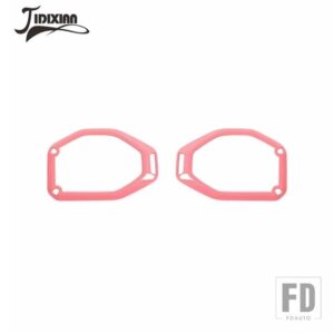 ジープ ラングラー JL グラディエーター JT 2018 209 2020-23 トップルーフスピーカースピーカー装飾カバー - Pink